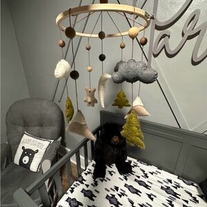 Woodland Themed Baby Mobile